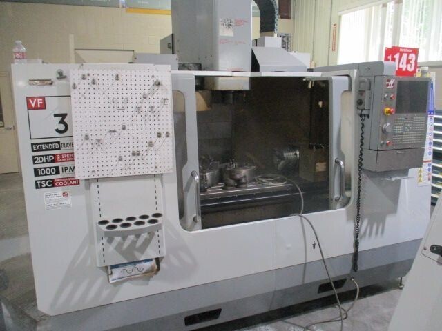 Haas #VF-3YT, CNC Vertical Machining Center, 40" X, 26" Y, 25" Z, 30 HP, 7500 RPM, 30 automatic tool changer - Image 1