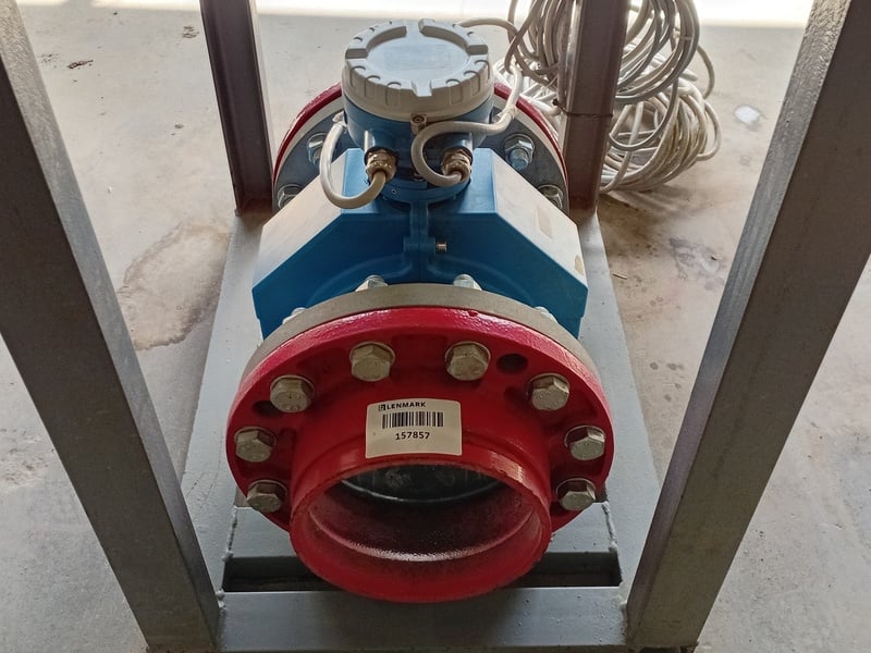 Endress & Hauser #55S2H-KC1B1AK1ABAA, Promag S Electromagnetic Flow Meter, 8" flanged, PN16, Hastelloy C22 - Image 2