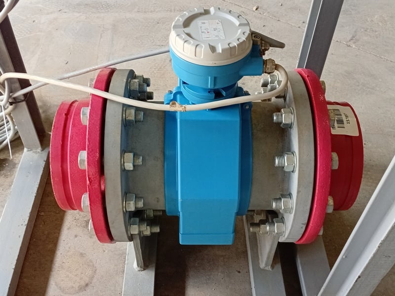 Endress & Hauser #55S2H-KC1B1AK1ABAA, Promag S Electromagnetic Flow Meter, 8" flanged, PN16, Hastelloy C22 - Image 3