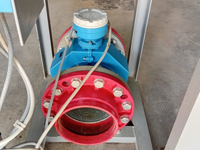 Endress & Hauser #55S2H-KC1B1AK1ABAA, Promag S Electromagnetic Flow Meter, 8" flanged, PN16, Hastelloy C22 - Image 4