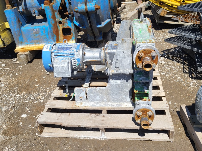 ProMinent, Motor-Driven Process Metering Pump, 5 HP motor, 1760 RPM, Nord SK-73F gear reducer, 23.47:1 ratio - Image 1