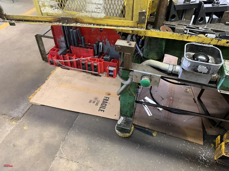 45 Ton, Bliss #105, Mechanical Stamping Press, 3" stroke, 9" shut height, variable speed, dual palm buttons - Image 5