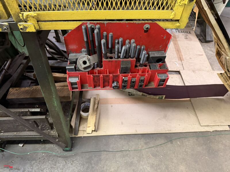 45 Ton, Bliss #105, Mechanical Stamping Press, 3" stroke, 9" shut height, variable speed, dual palm buttons - Image 6