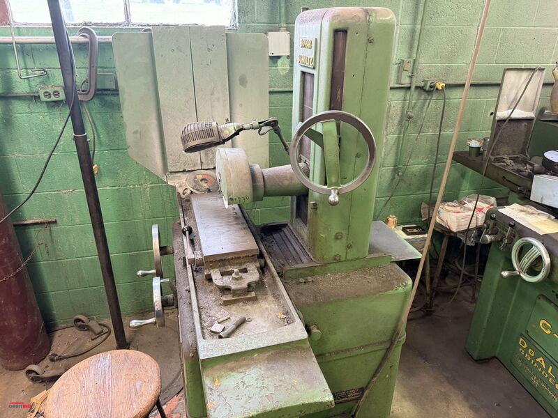 6" x 18" Boyar-Schultz #6-16, Surface Grinder, magnetic chuck, 38" x 9" work surface, overhead light, 1/2 HP - Image 3