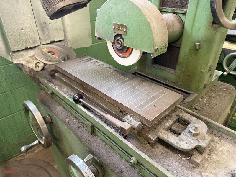 6" x 18" Boyar-Schultz #6-16, Surface Grinder, magnetic chuck, 38" x 9" work surface, overhead light, 1/2 HP - Image 4