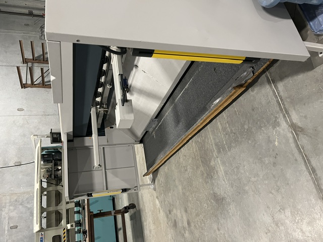 .157" x 10.2' Durma #MS3004, hydraulic shear, Durma DT-7 Control, 29-1/2" Back Gauge, 4' squaring arm, 10 HP - Image 4