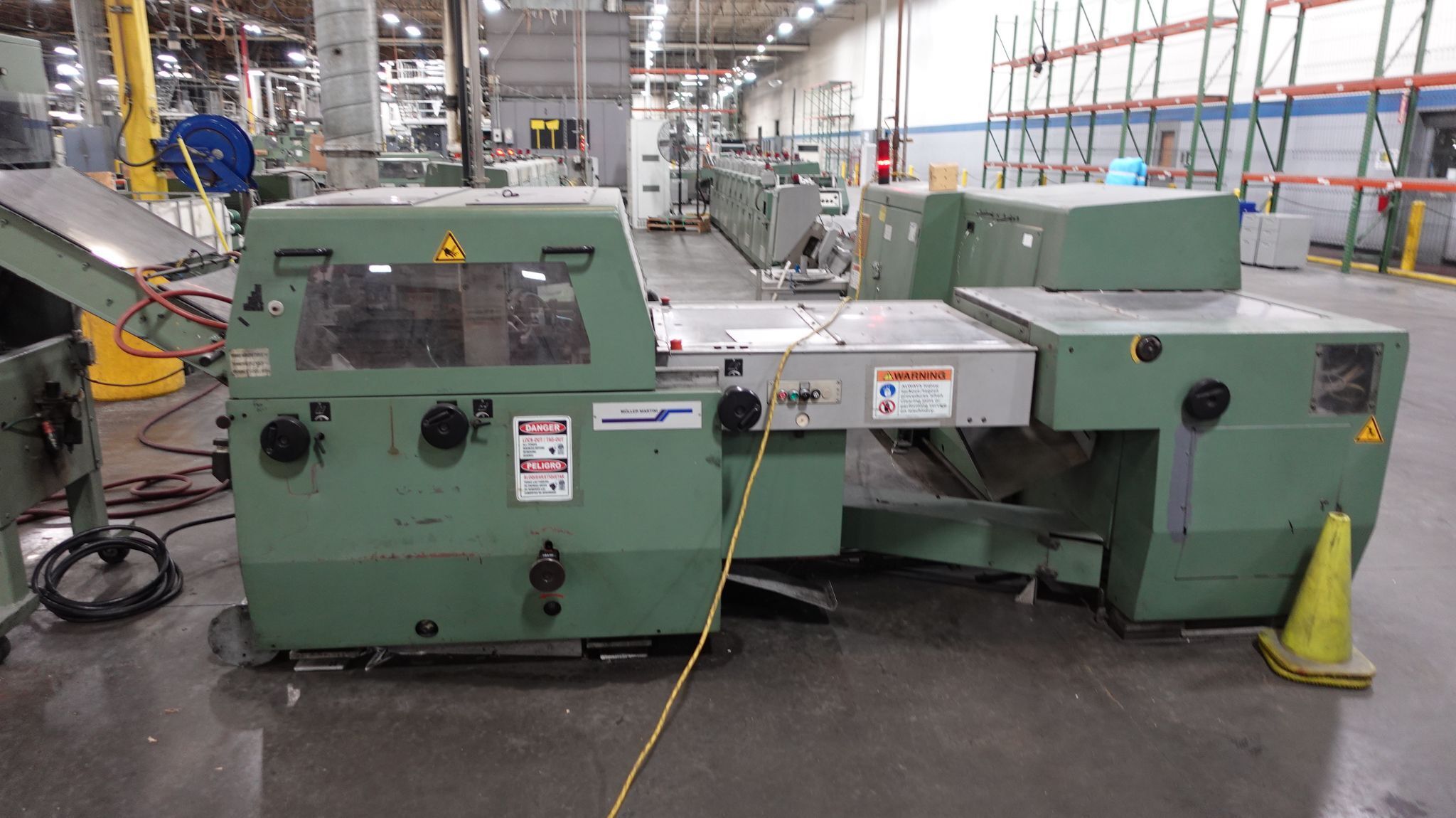 Muller Martini #Prima, Saddle Stitcher, (9) Pockets, 1528 Cover Feeder, Prima SB Stitching & Trimming - Image 6