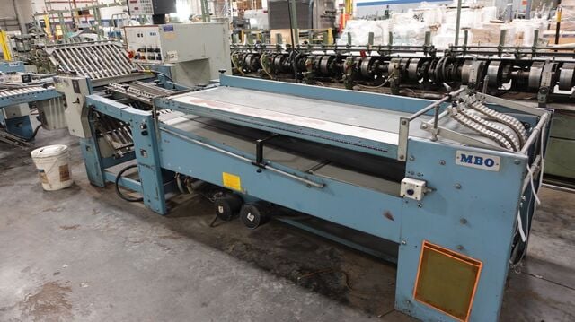 MBO #B26, Folder Line, LOT of 2, w/ Continuous Feeders, 4/4 Buckle Plates, 26" width, 26" x 40" sheet max - Image 3