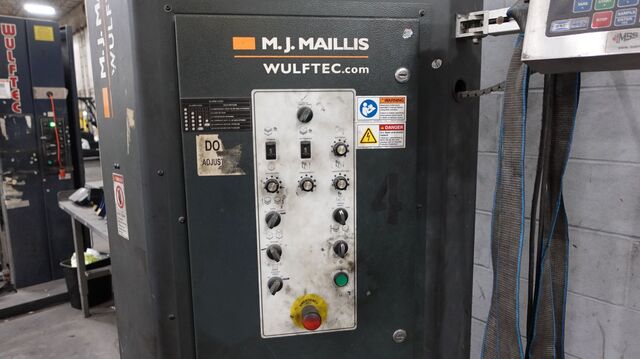 Wulftec #WSML-200-S, Semi-Automatic Pallet Stretch Wrapper, 65" turntable, 5,000 lb. capacity, 55 loads/hr - Image 2