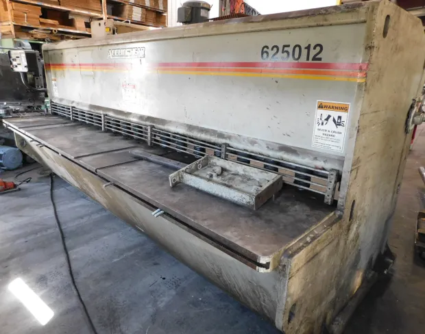 1/4" x 12' Accurshear #625012, hydraulic shear, 36" go-to Back Gauge, 2001 - Image 1