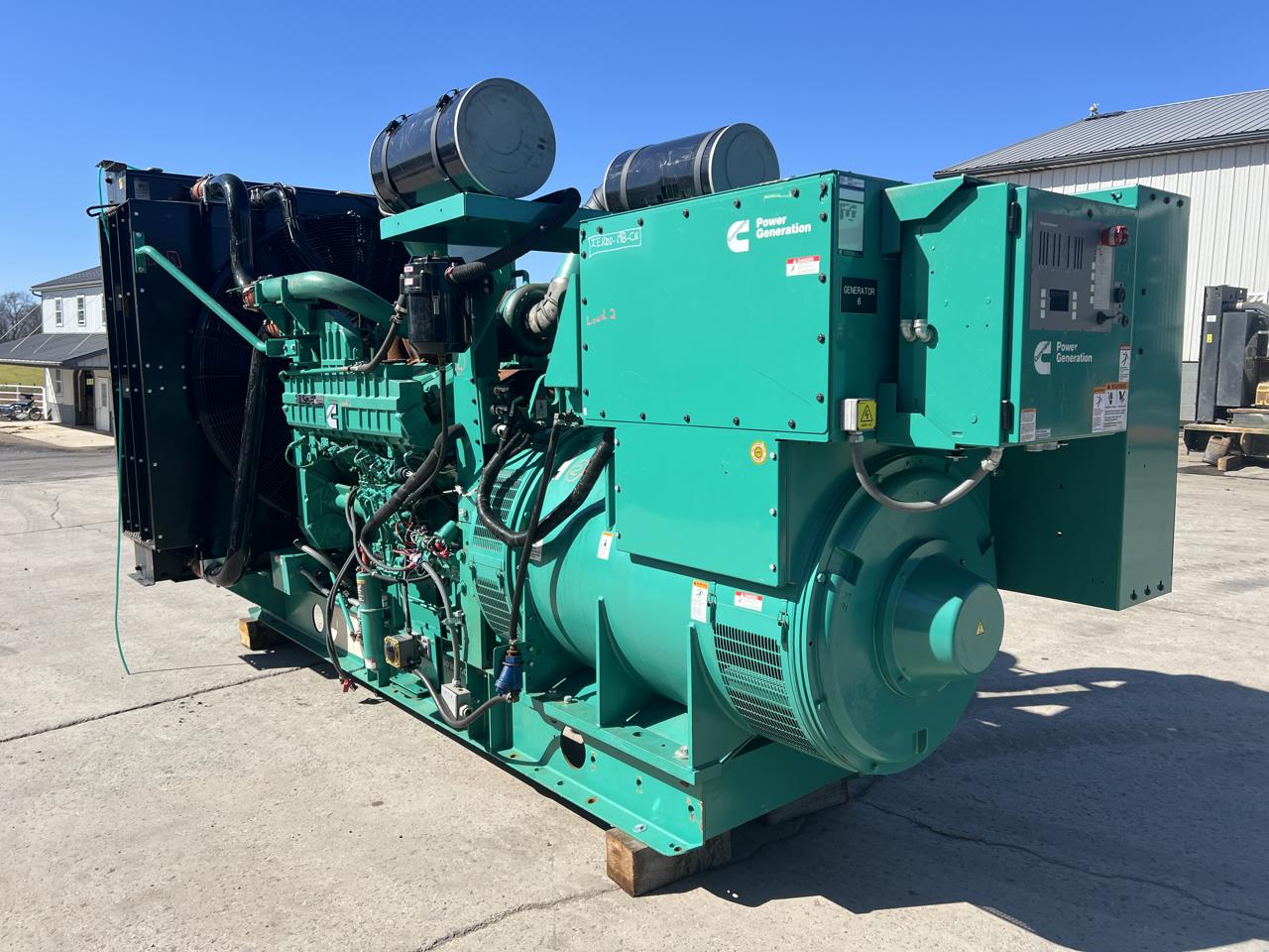 1000 KW Cummins #A052W997, diesel generator set, 277/480 Volts, 3 phase, QST30-G5-NR2 engine, EPA Tier 2 - Image 8