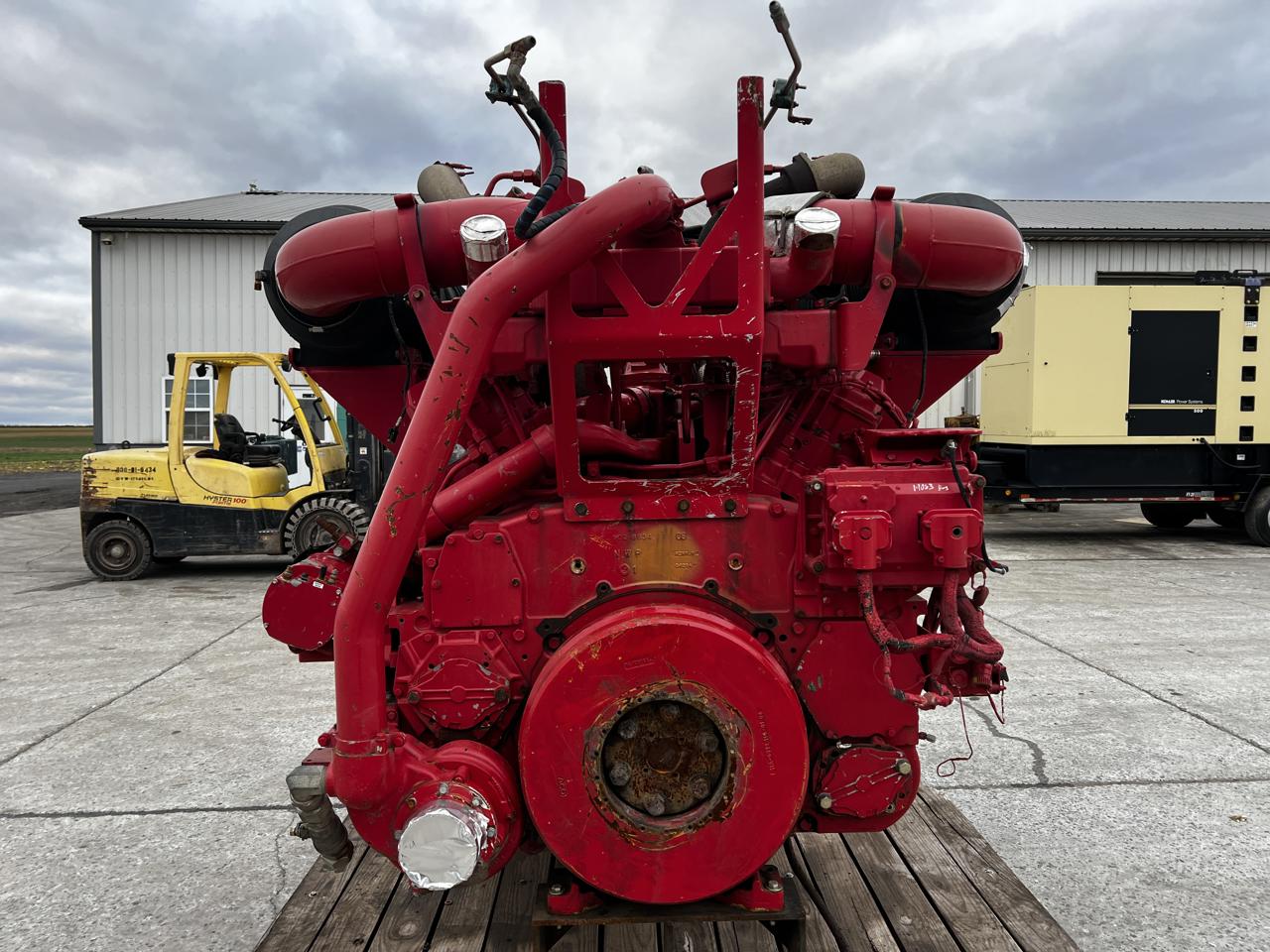2250 HP Caterpillar #3512, industrial diesel engine, 1900 RPM, frack spec, 19063 hours, 2010 (2 available) - Image 8