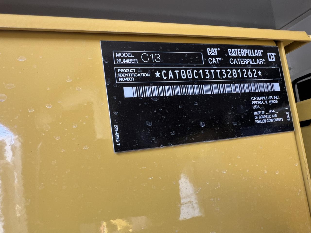 400 KW Caterpillar #C13, diesel generator set, 480 Volts, 1/3 phase, EPA Tier 3, sound attenuated enclosure - Image 10