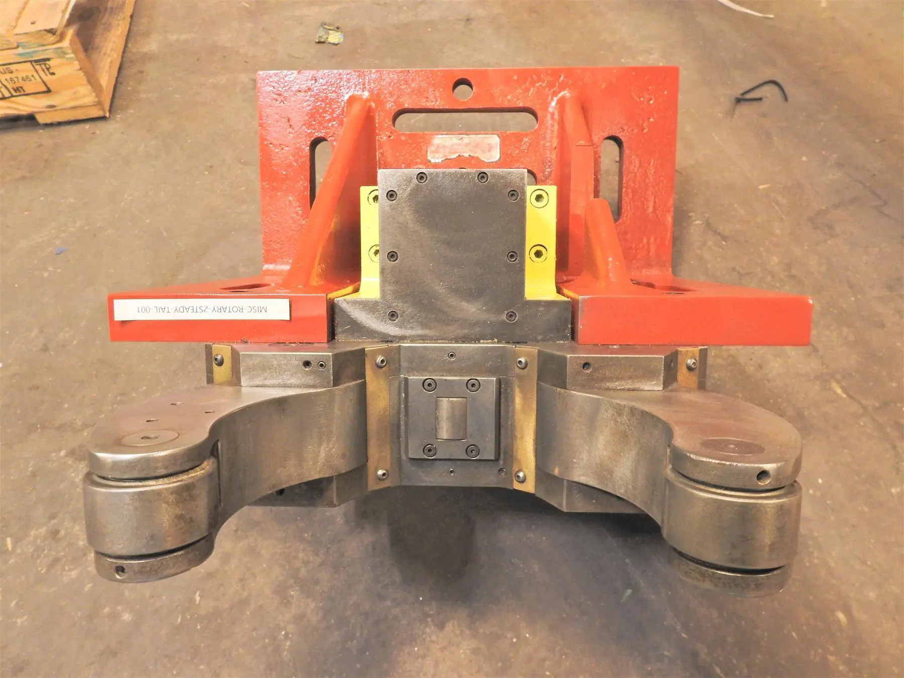 16" SMW #RT-400V, 4th Axis rotary table, hydraulic tailstock, (2) Omnirest steady rests - Image 9