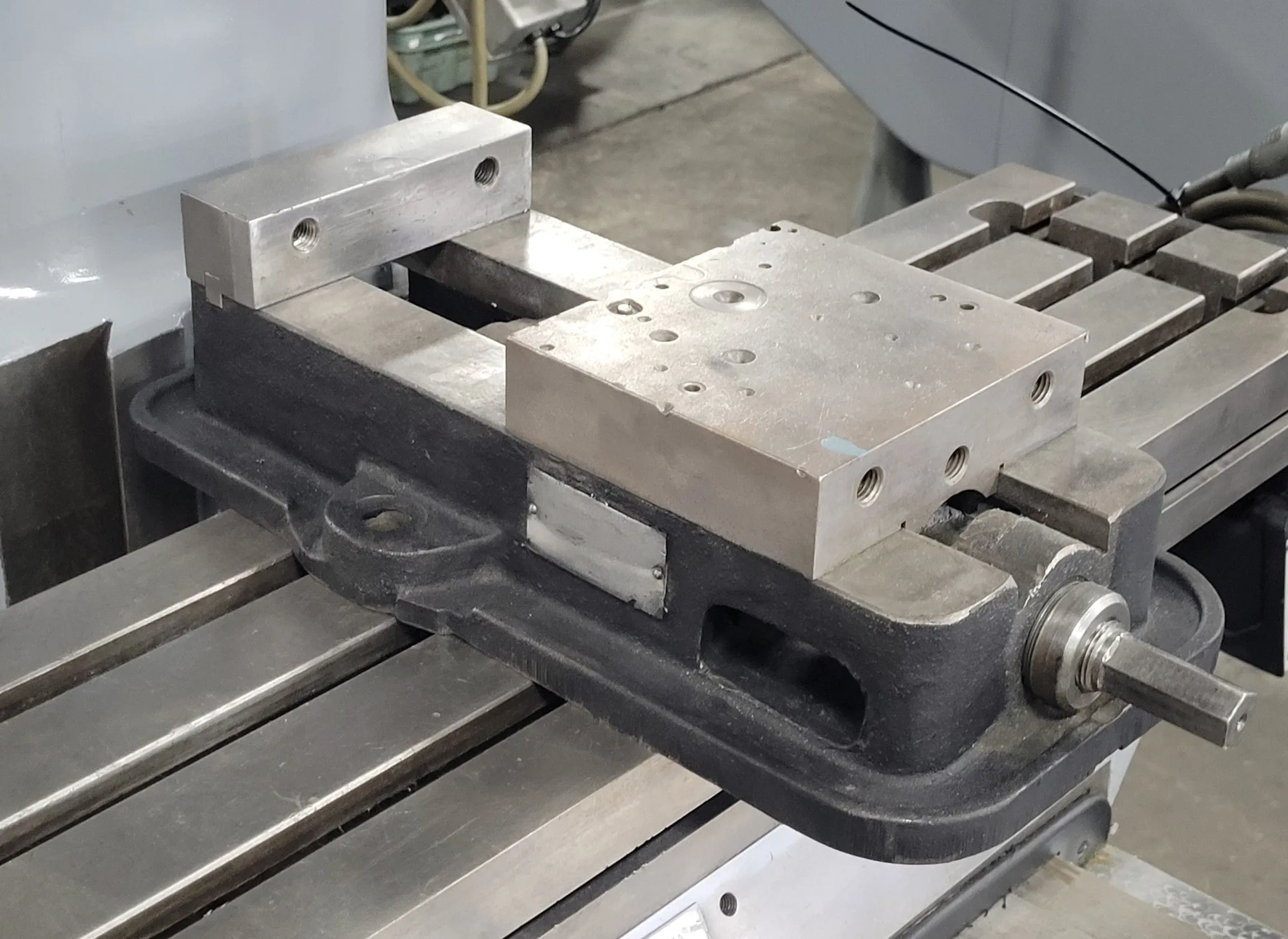 Bridgeport #Series-1, vertical milling machine, 9" x 42" table, 31" to 36" X, 12" Y, 16" Z, 12" ram, 2 HP - Image 10