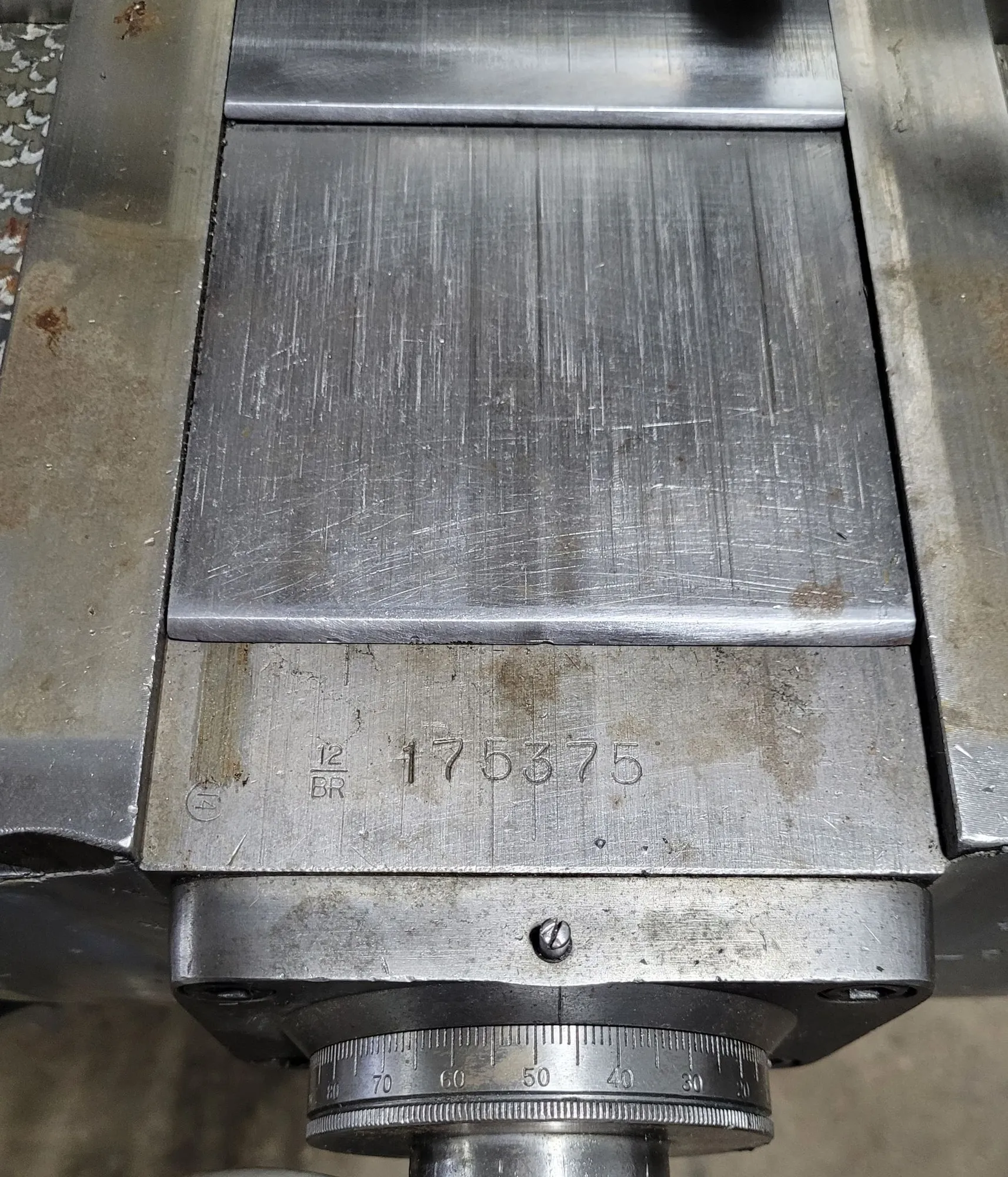 Bridgeport #Series-1, vertical milling machine, 9" x 42" table, 31" X, 12" Y, 16" Z, 1.5 HP, 4200 RPM, R-8 - Image 2