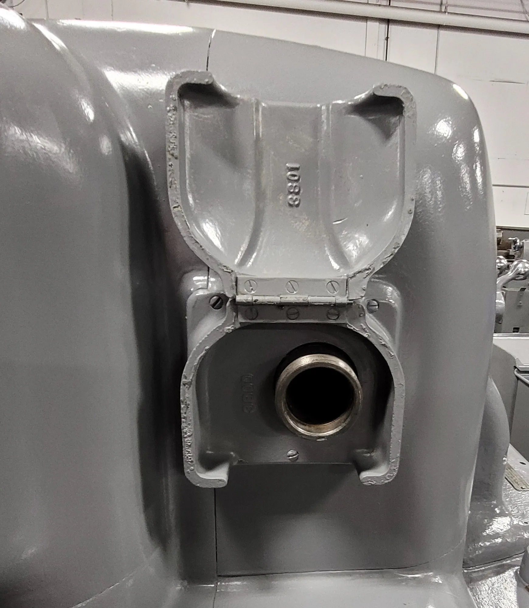 20.5" x 54" Monarch #60, engine lathe, 11" swing over cross slide, 1-5/8" spindle bore, 10" 6-jaw chuck - Image 9
