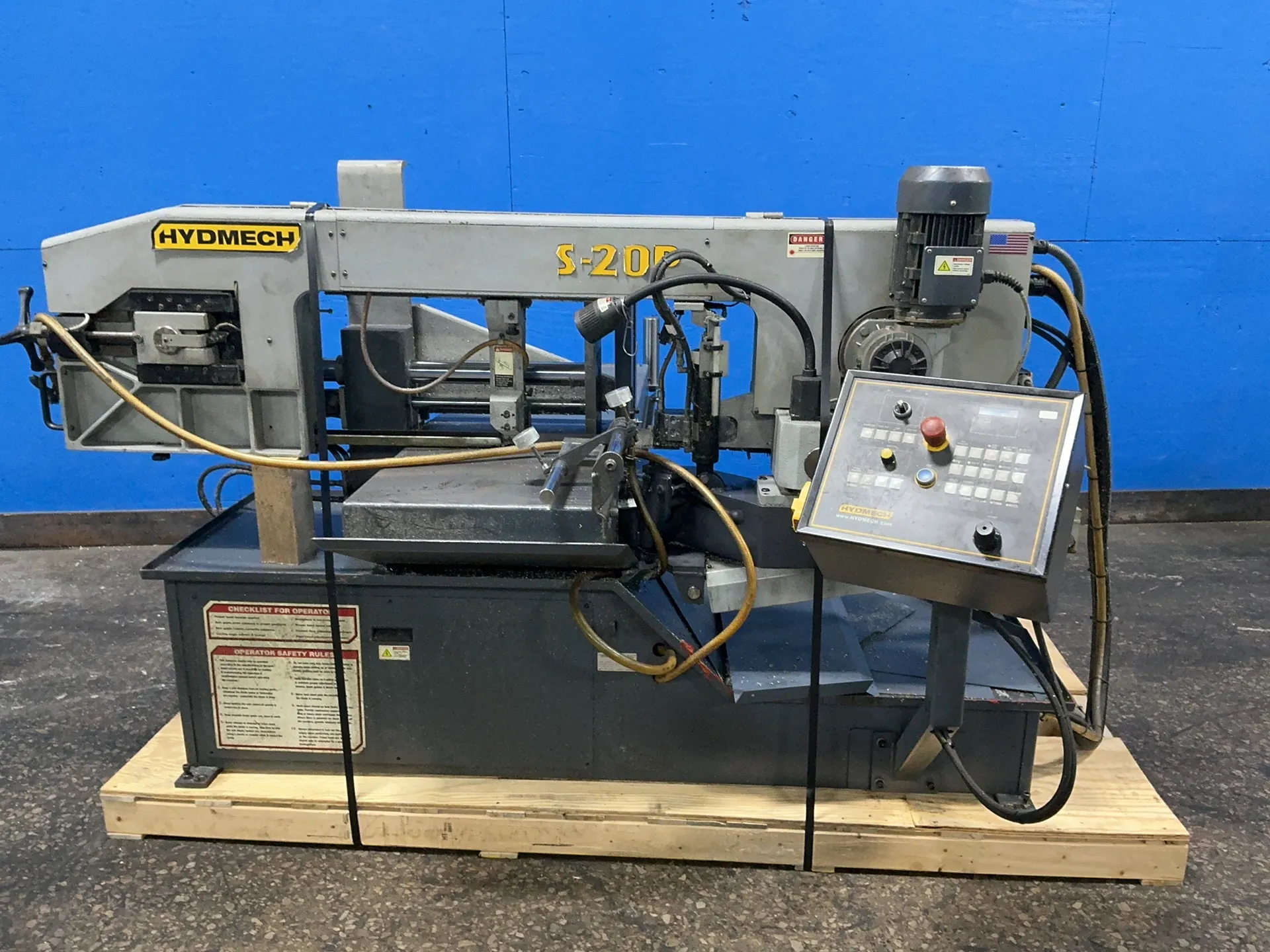 14" x 31" Hydmech #S-20P, Horizontal Band Saw, 3.5 HP - Image 4