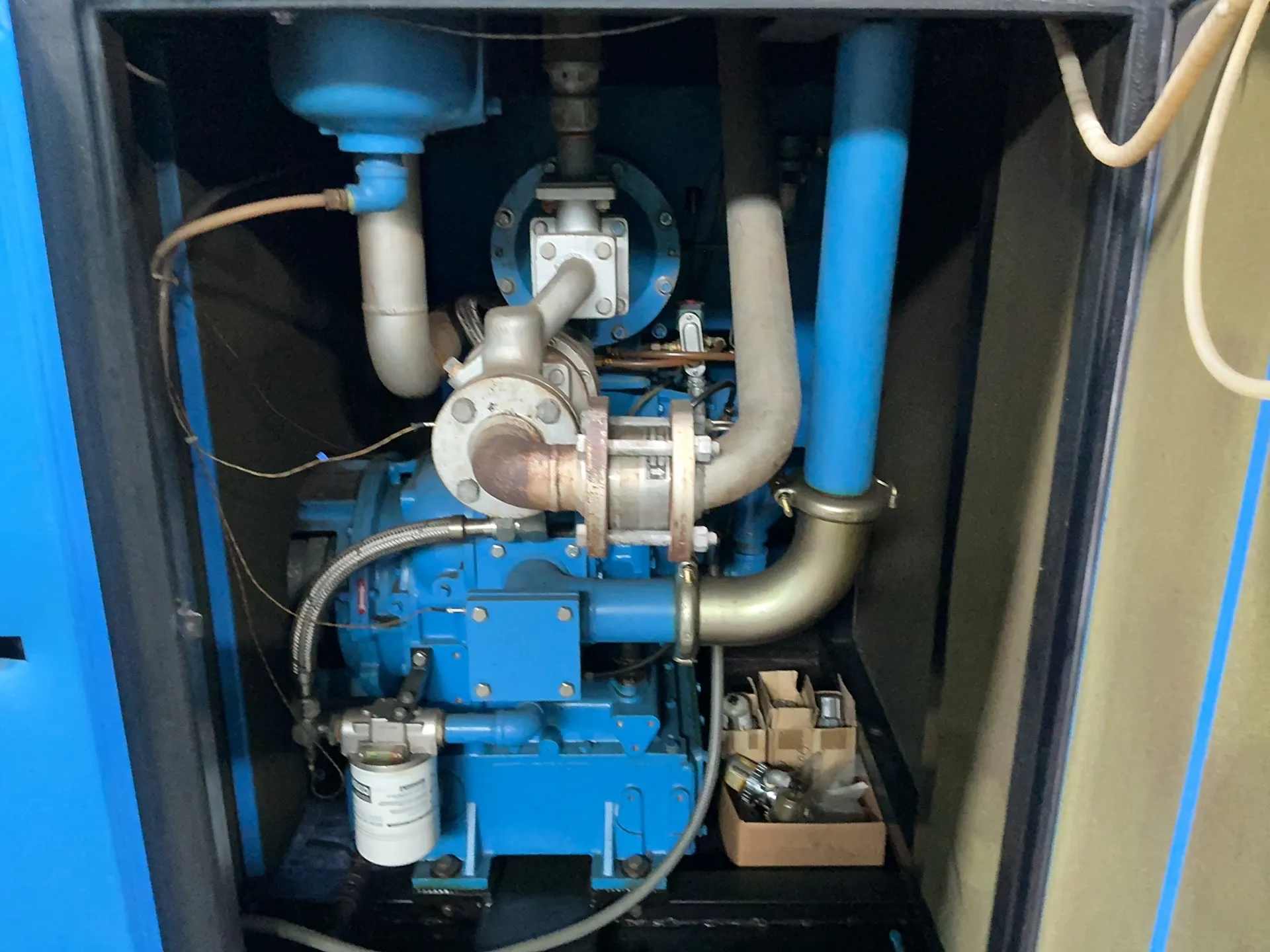 Kobelco #KNW-A1-A/L, Rotary Screw Air Compressor, 44,371.57 Hours - Image 6