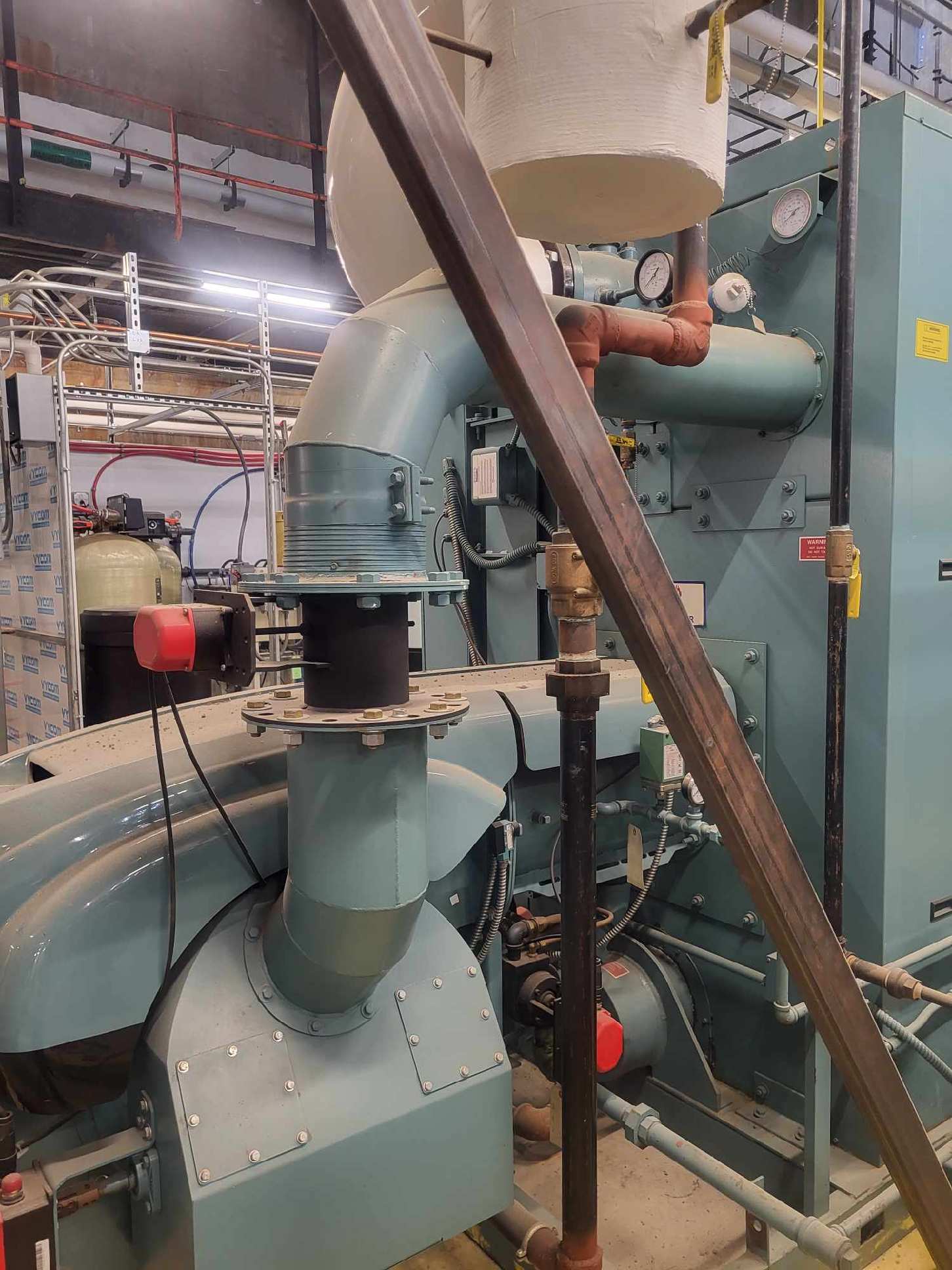 12 MMBTUH Cleaver-Brooks #FLX-200-1250-160HW, gas fired hot water boiler, 12500 MBH max. input, 89.3 GPH max. - Image 3