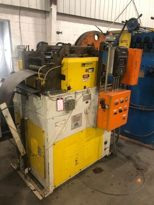 10" x .045" Herr Voss #VMLB14/1.156-17/2, 4H, LH, precision leveler, 17-work rolls (9 over 8), 200 FPM - Image 2