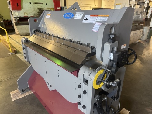 10 gauge x 4' GMC #HBB-0410, hydraulic box & pan finger brake, 6" box depth, 135° bend angle, 26" manual - Image 6