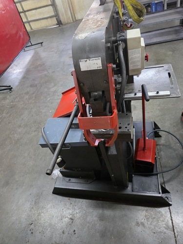 3" x 3" x 3/8" Edwards #Jaws-IV, hydraulic ironworker, 55 ton, 7-1/2" throat, 1-1/16" punch diameter, 3/8" x - Image 4