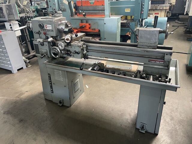 12" x 36" Clausing #5914, engine lathe, 8" swing over cross slide, 1-1/2" bore, 52-2000 RPM variable speed, 3 - Image 1