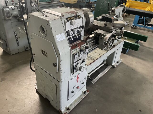 15" x 28" Sharp #1528, engine lathe, 20" swing in gap, 8-1/4" swing over cross slide, 1-1/2" bore, D1-6 - Image 2