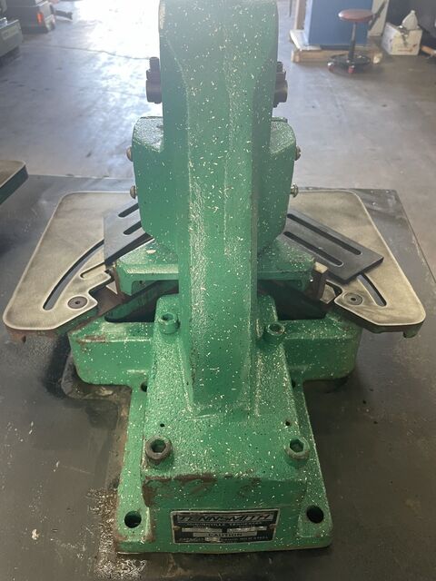 1 6" gauge x 6" x 6" Tennsmith #5N, hand operated notcher, 90&deg; notch, 18 gauge piercing capacity, 19" x 18" - Image 4