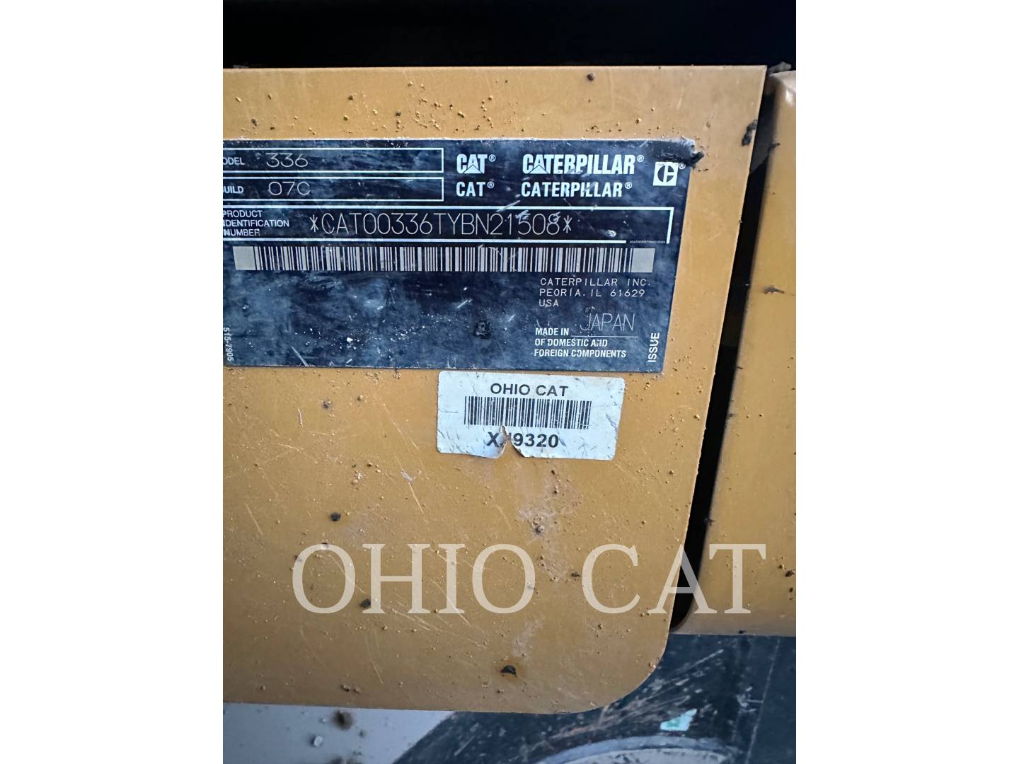 Caterpillar 33607, 6328 hours, S/N: YBN21508, 2022 - Image 6