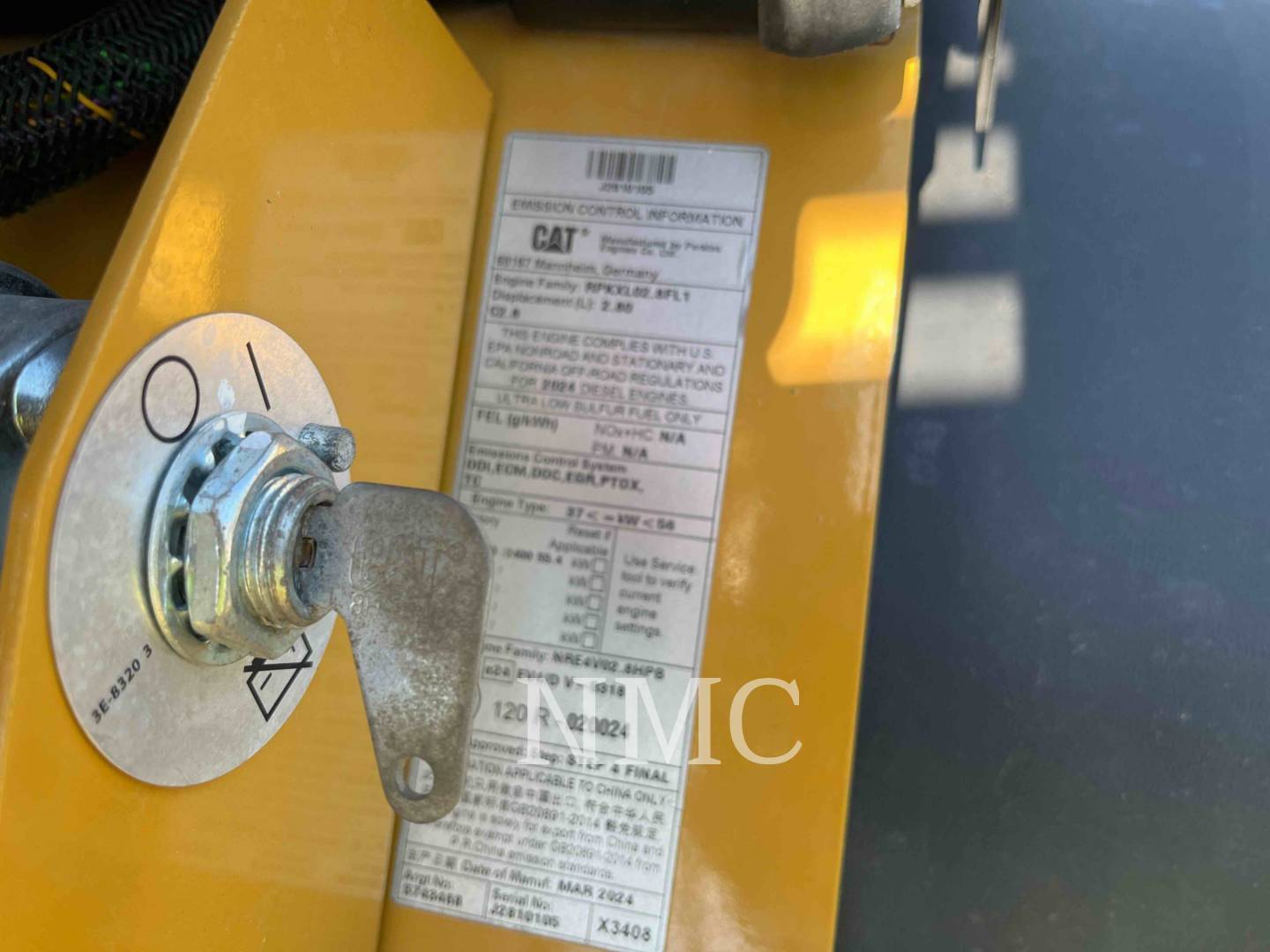 Cat 90814, Wheel Loader, 287 hours, S/N: MZ800984, 2024 - Image 8