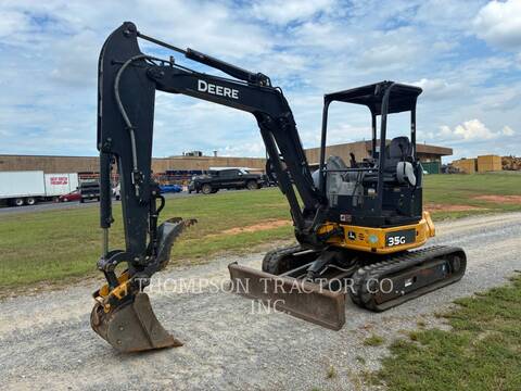 John Deere 35G, Mini Excavator, 1413 hours, S/N: 287675, 2020 - Image 2