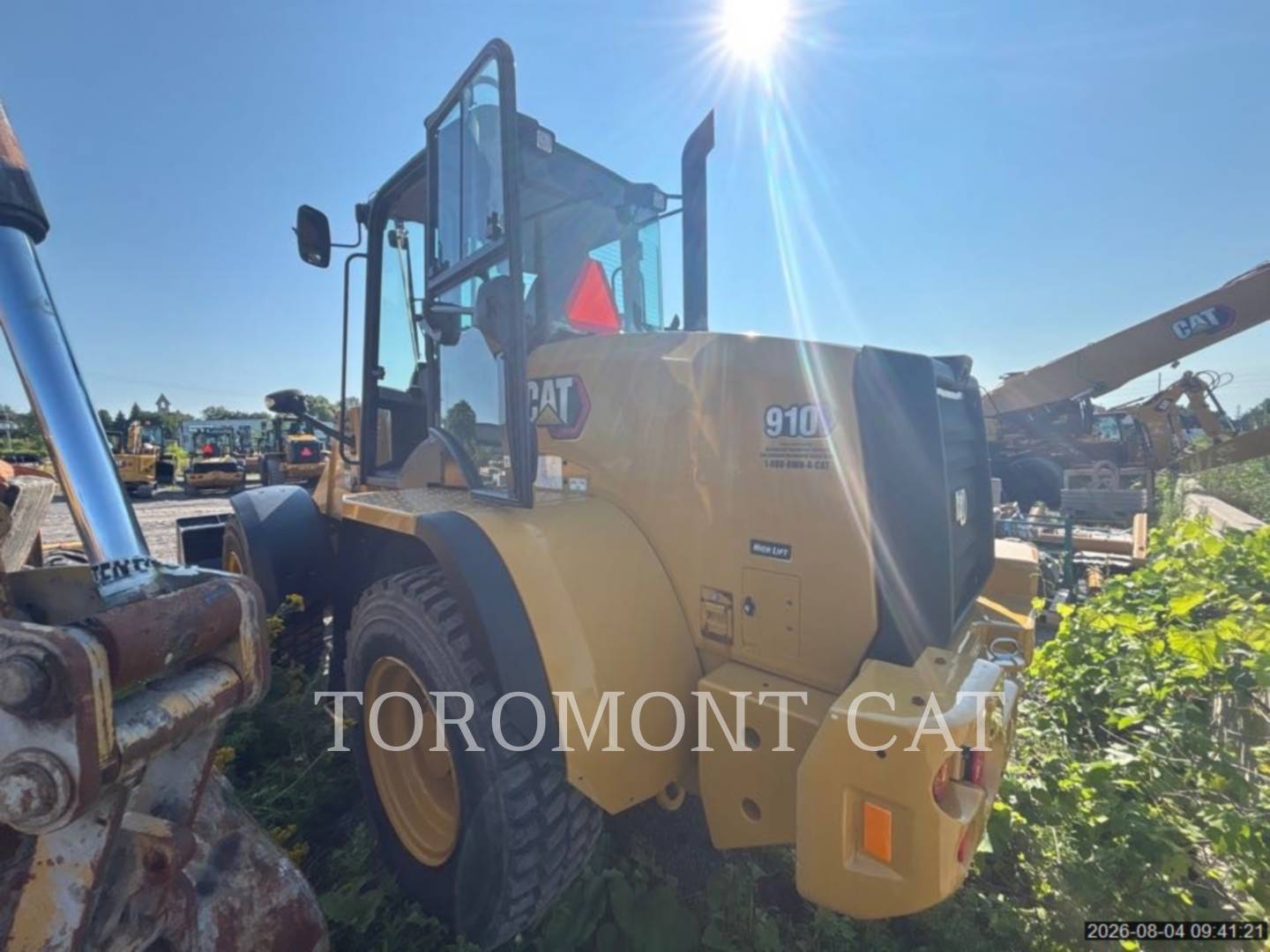 Cat 910, Compact Wheel Loader, 1483 hours, S/N: JW202191, 2023 - Image 4