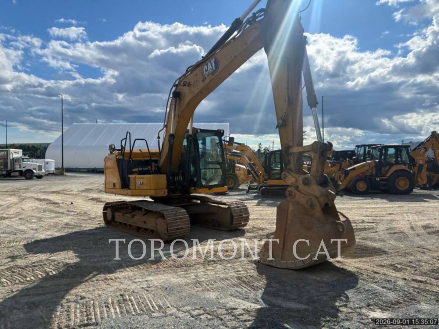 Caterpillar 317-07, 7092 hours, S/N: TZE00350, 2021 - Image 2