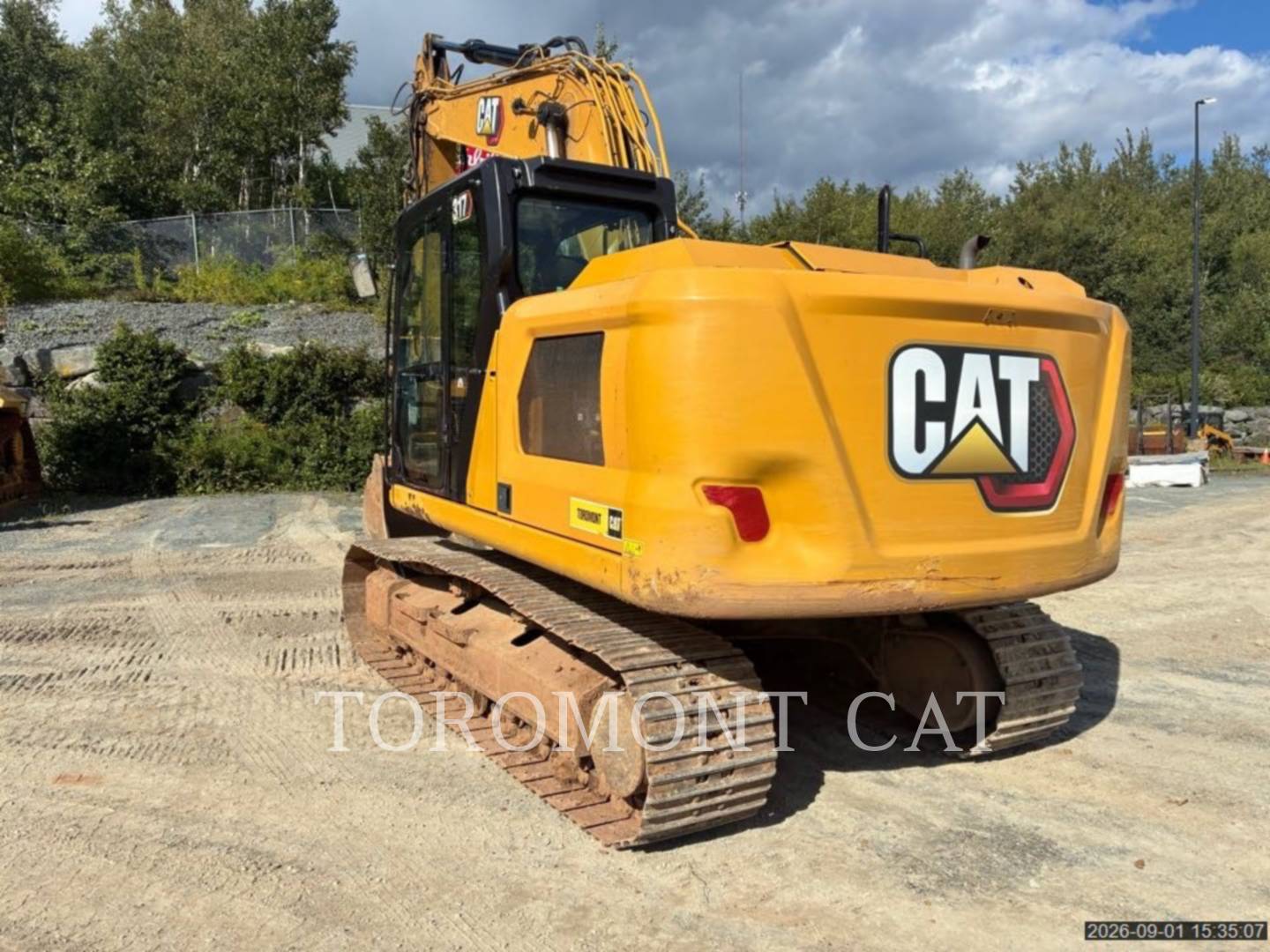 Caterpillar 317-07, 7092 hours, S/N: TZE00350, 2021 - Image 4