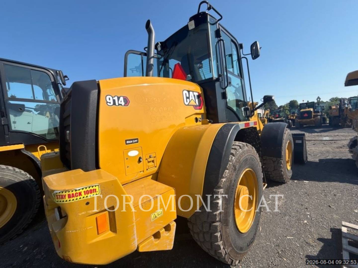 Cat 914, Compact Wheel Loader, 1716 hours, S/N: JC300930, 2023 - Image 3
