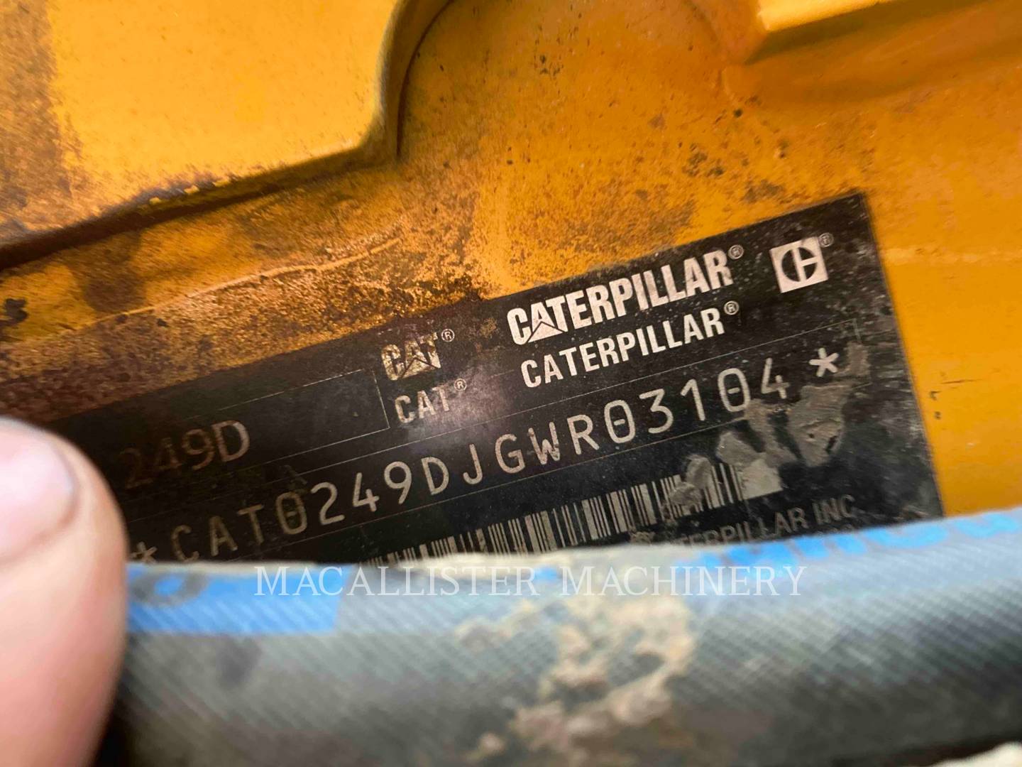 Caterpillar 249D, 2576 hours, S/N: GWR03104, 2019 - Image 6