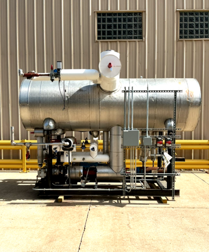 York amonia refrigeration chiller evaporation system, 250 fv psi, 60 gpm - Image 1