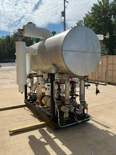 York amonia refrigeration chiller evaporation system, 250 fv psi, 60 gpm - Image 6