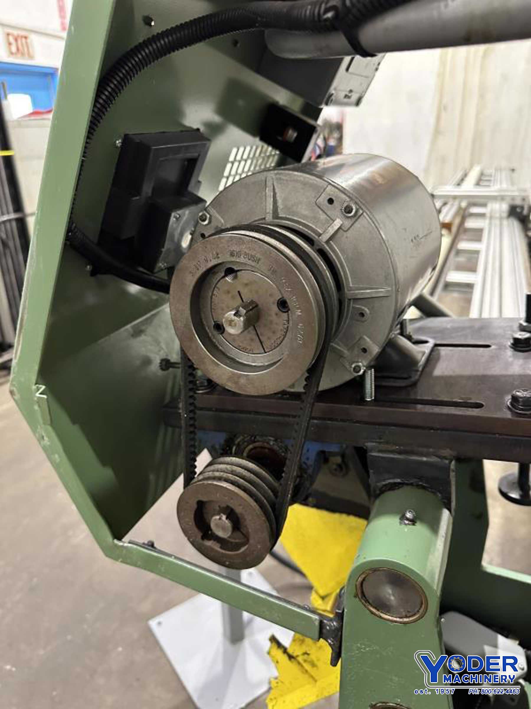 1/4" - 2" Continental #2A, pipe & tube cut off machine, electric foot trip, 2002 - Image 8