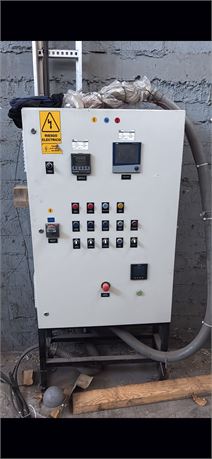 59" width x 59" H x 59" D Prefinsa #HR-AG-150-3.4/800-PE, box furnace, 1472°F max., 96 kW, 3 ton load, 460 - Image 4