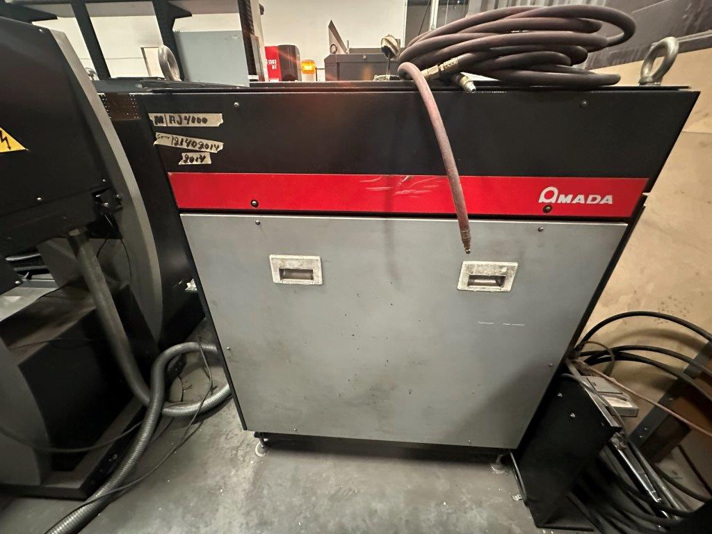 Amada #FOL-3015-AJ, CNC fiber laser, 4000 watt, 5' x10'tbl., 2014 - Image 4
