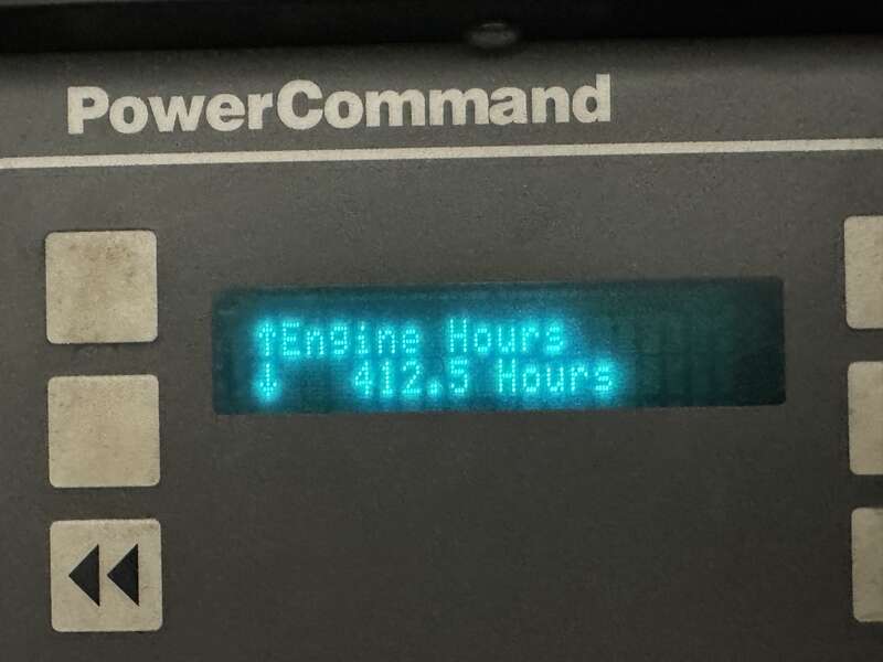 400 KW Cummins #DFEH, diesel generator set, 277/480 Volts, 755 HP @ 1800 RPM, QSX15-G9 NR2 engine, 410 hours - Image 9