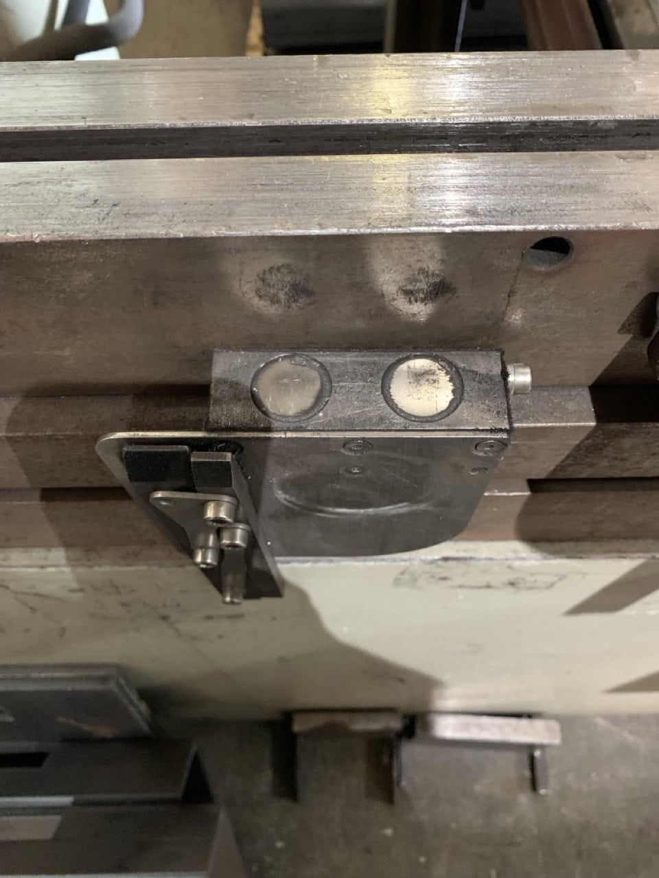 130 Ton, Accurpress #71308, hydraulic press brake, 8' overall, 10" throat, 24" X-Axis, 2-Axis backgauge, 800 - Image 7