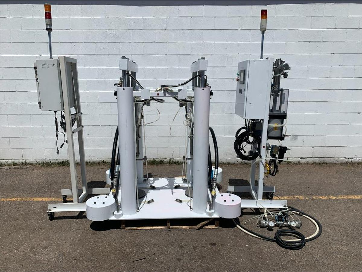 Graco Fluid Automation #633-620, Two Component Meter-Mix Silicone Dispensing System, w/ SR-657, dual operator - Image 2