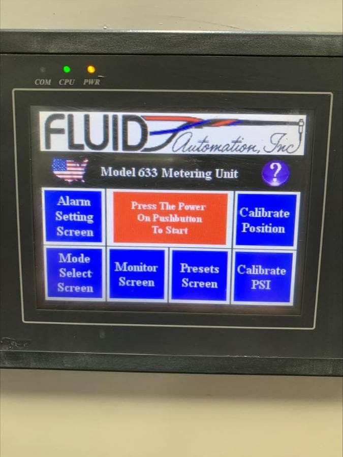 Graco Fluid Automation #633-620, Two Component Meter-Mix Silicone Dispensing System, w/ SR-657, dual operator - Image 6