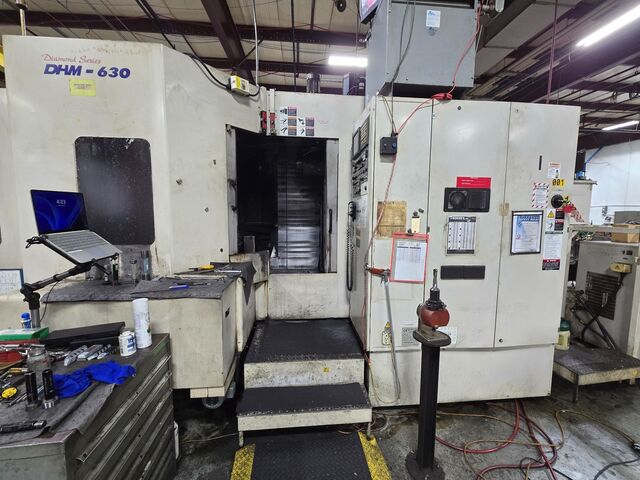Daewoo Doosan #DHM-630, CNC Horizontal Machining Center, 39.4" X, 31.5" Y, 33.5" Z, 30 HP, 6000 RPM, CAT 50 - Image 1