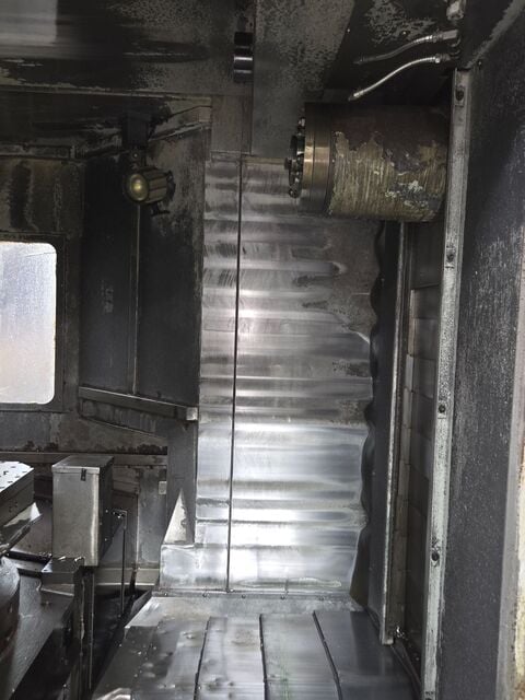 Daewoo Doosan #DHM-630, CNC Horizontal Machining Center, 39.4" X, 31.5" Y, 33.5" Z, 30 HP, 6000 RPM, CAT 50 - Image 5