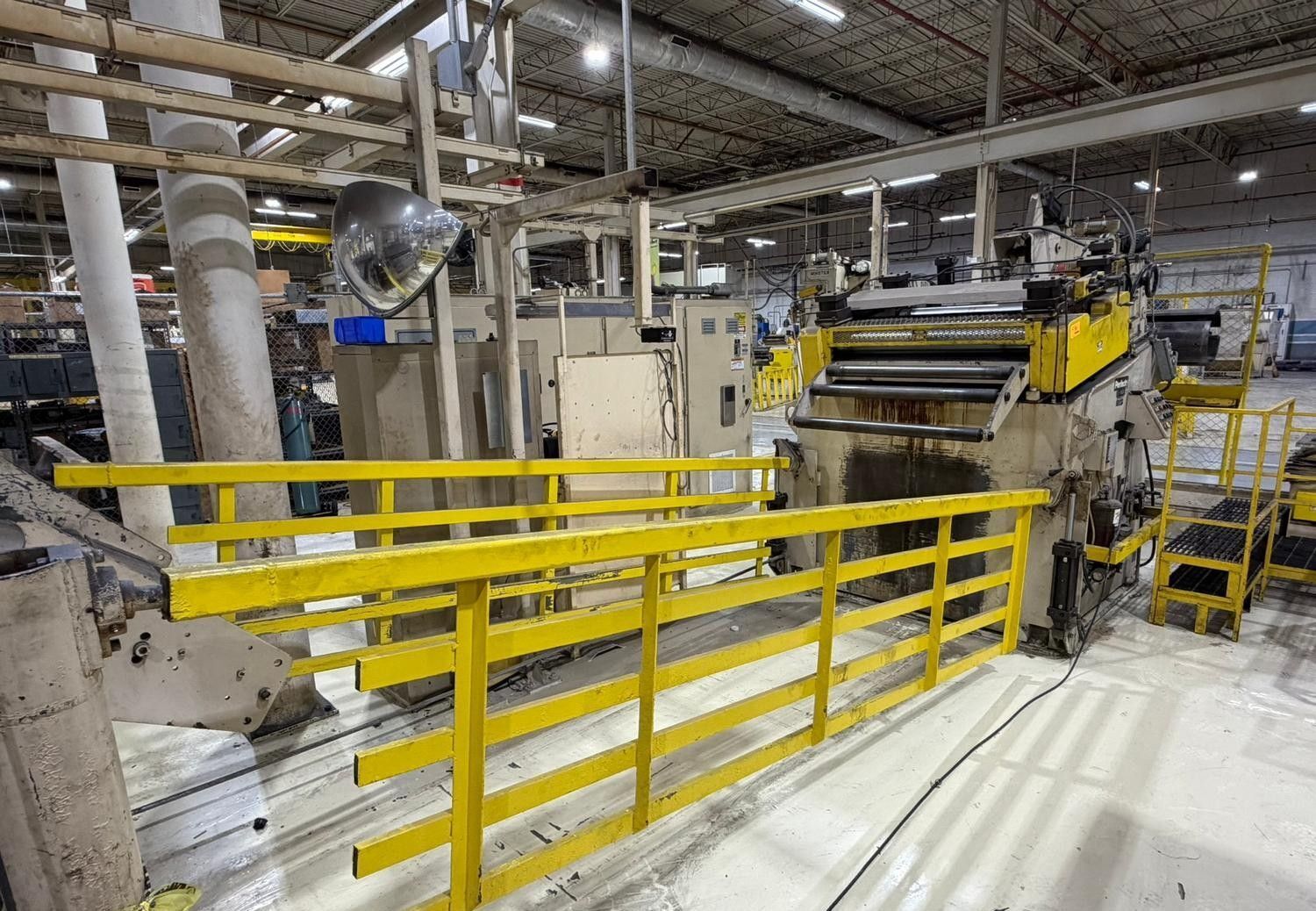 48" x .14" Perfecto, 7-Roll Straightener, entry & exit pinch rolls w/ air lift, 100 FPM line speed, peeler - Image 8